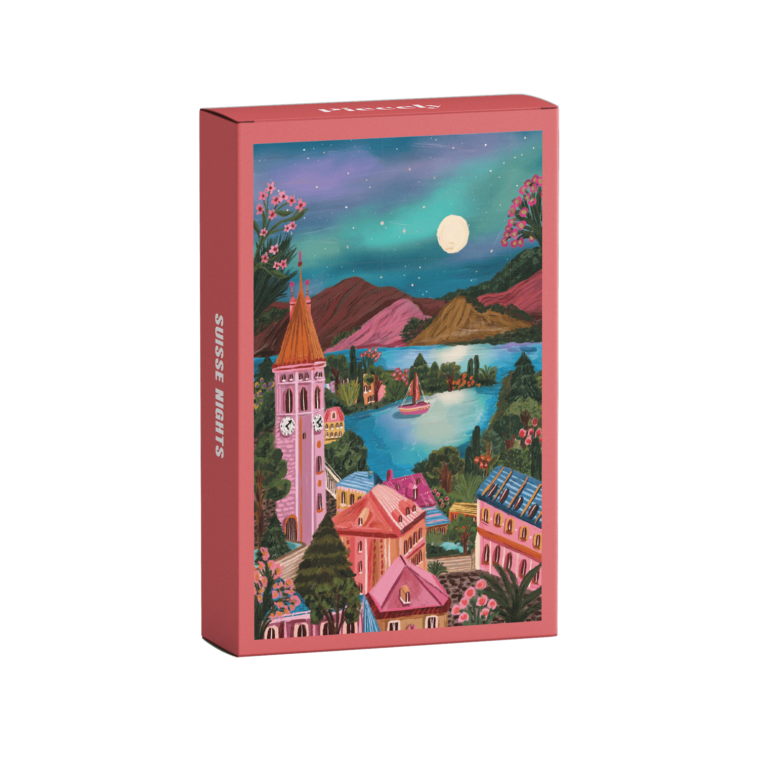 Piecely Puzzles - SUISSE NIGHTS Mini - Puzzle - ROSA ECK - , ,