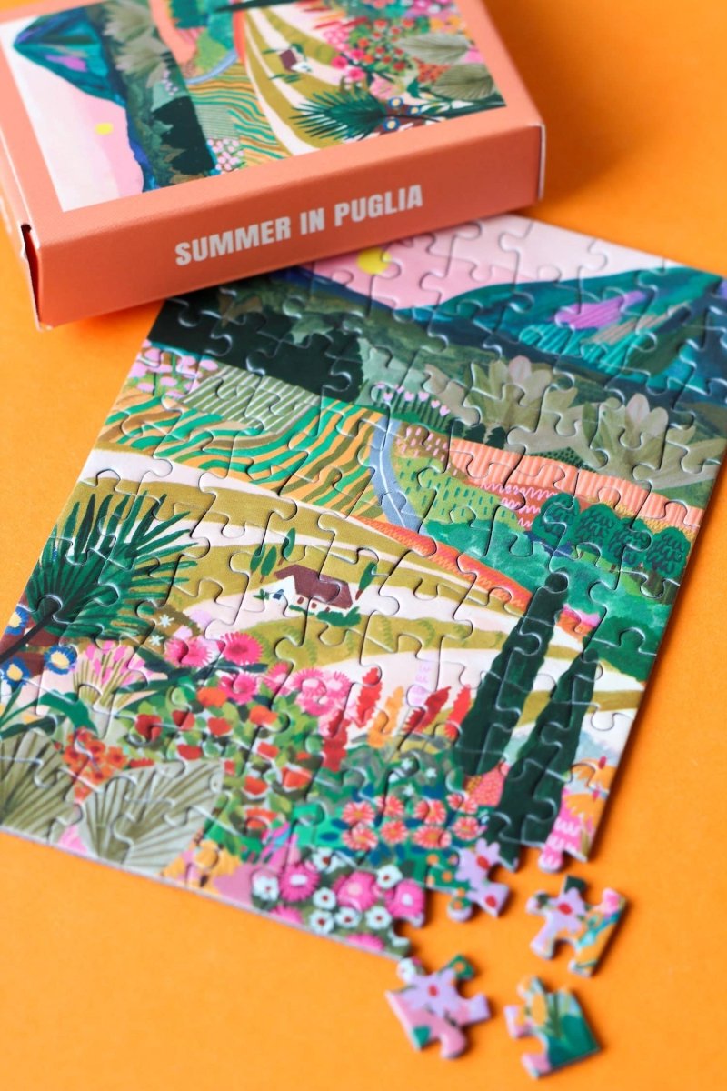 Piecely Puzzles - SUMMER IN PUGLIA Mini - Puzzle - ROSA ECK - , ,