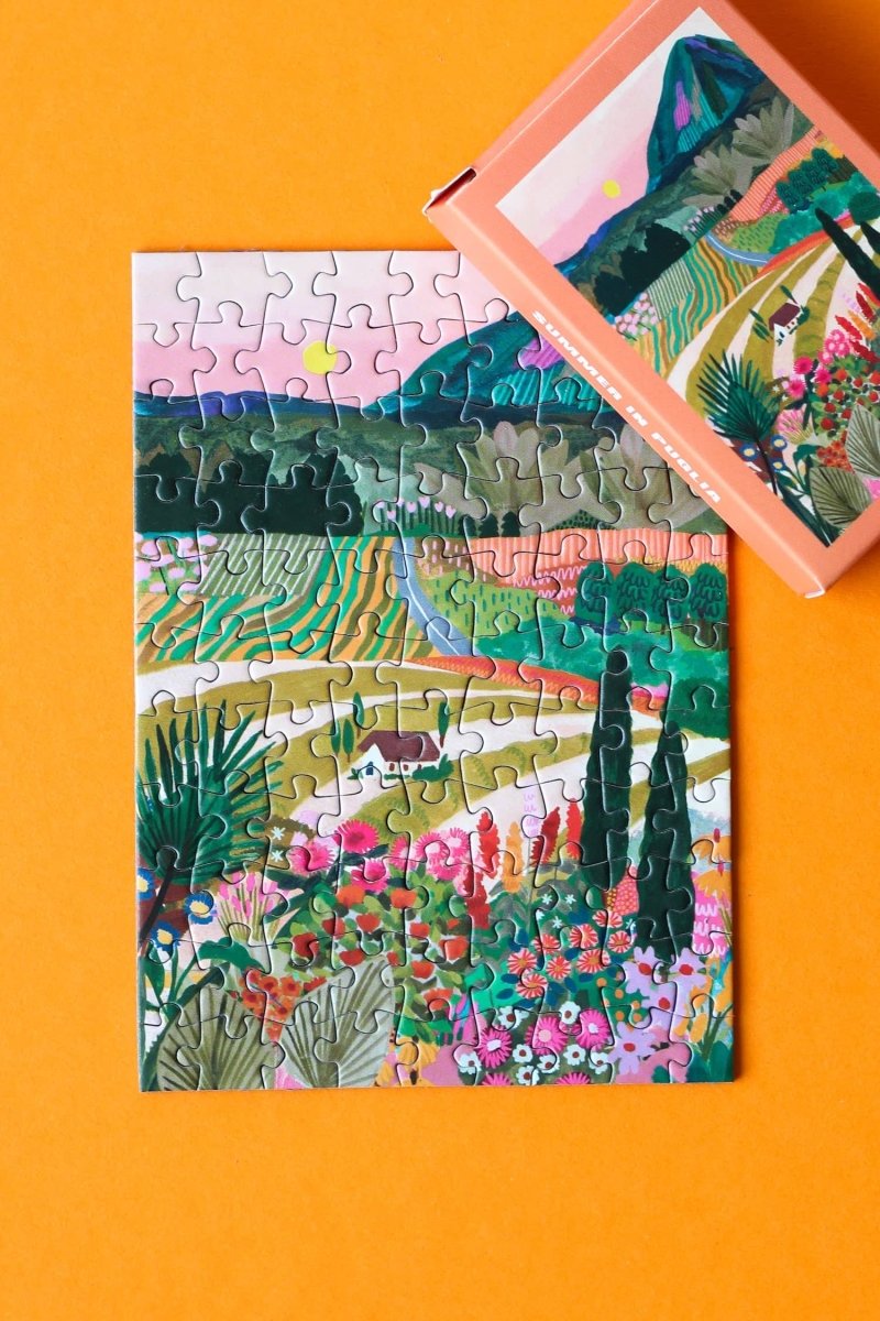 Piecely Puzzles - SUMMER IN PUGLIA Mini - Puzzle - ROSA ECK - , ,