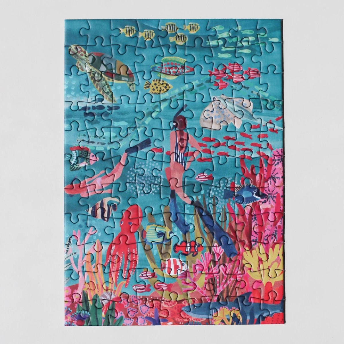 Piecely Puzzles - UNDER THE SEA Mini - Puzzle - ROSA ECK - , ,
