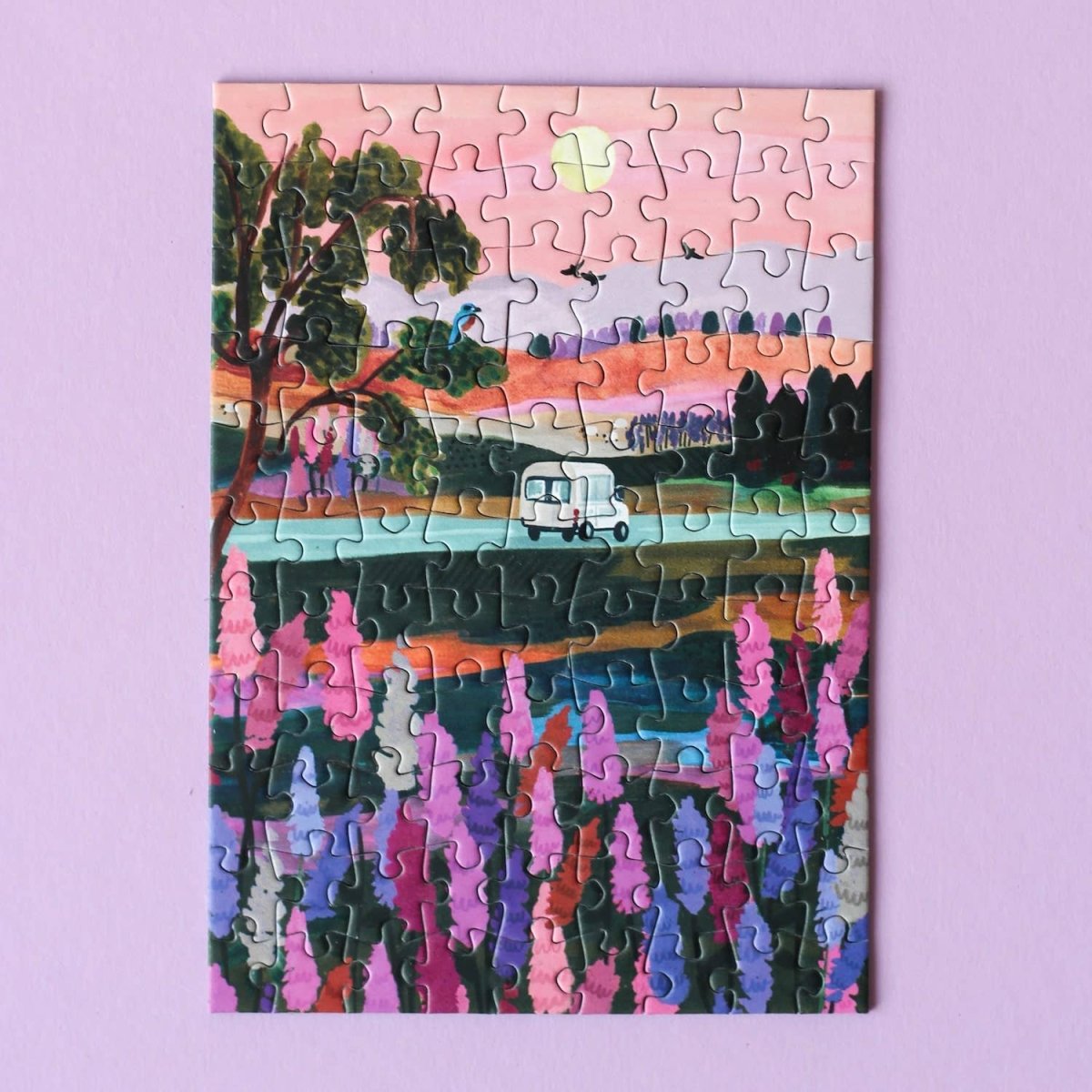 Piecely Puzzles - VAN LIFE Mini - Puzzle - ROSA ECK - , ,