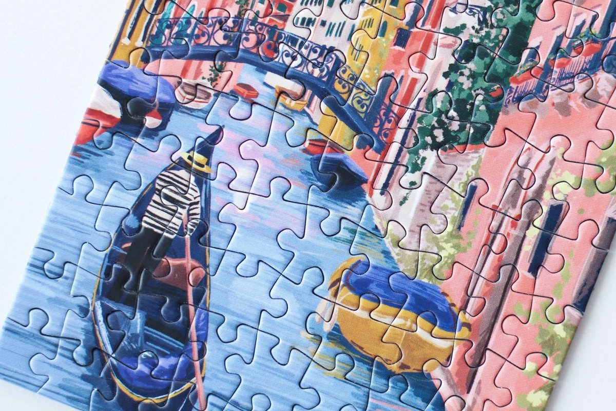 Piecely Puzzles - VENICE Mini - Puzzle - ROSA ECK - , ,