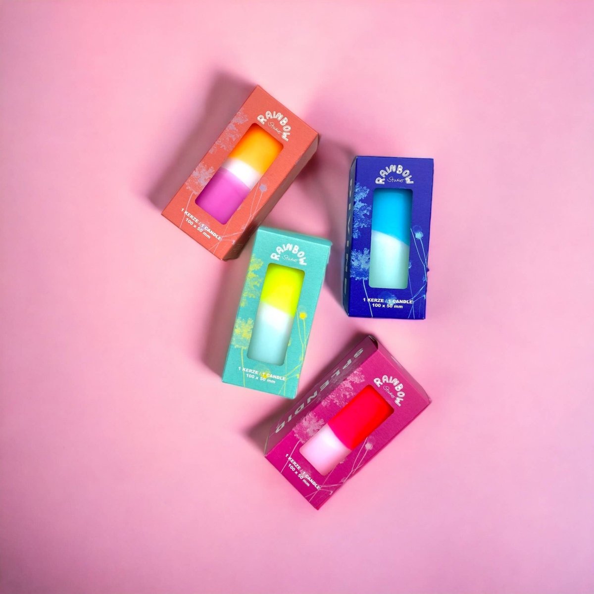 Pink Stories - RAINBOW STUDIO * Kerze | Splendid - ROSA ECK - , ,