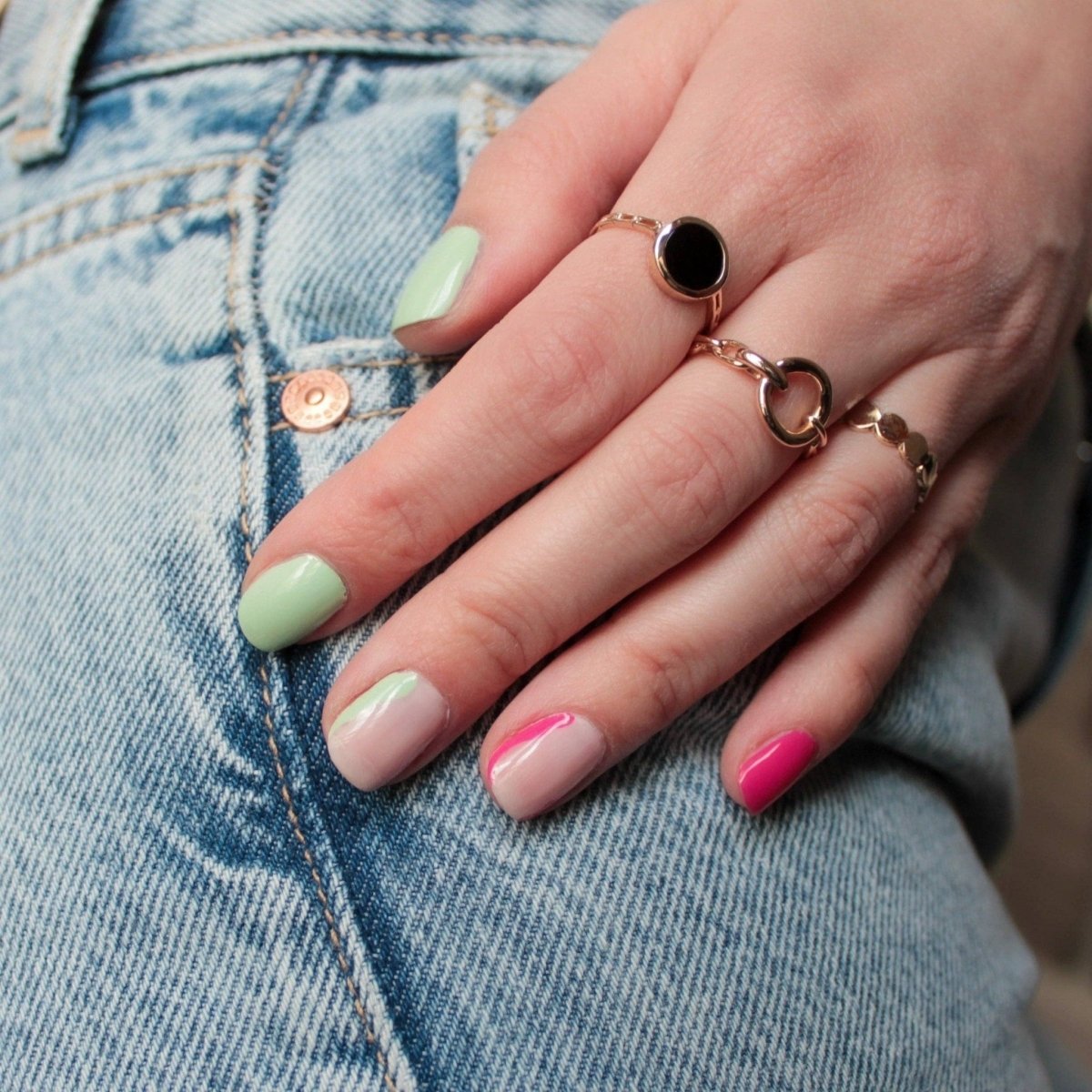 PIVOLEA - I'M BEAUTIFUL Nagellack Fuchsia - ROSA ECK - , ,