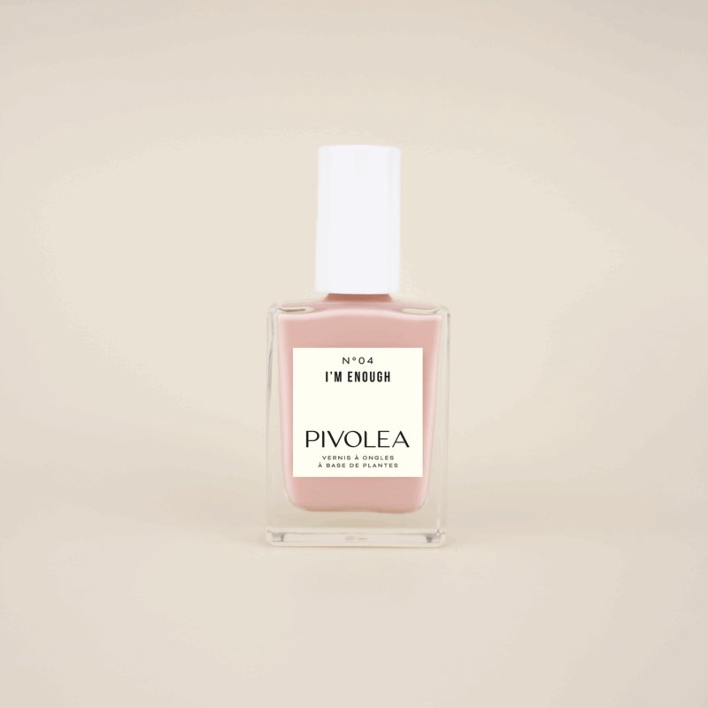PIVOLEA - I'M ENOUGH Nagellack Kirschblütenrosa - ROSA ECK - , ,