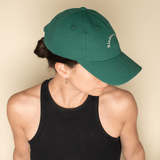 popeia - KINDNESS Cap | Dunkelgrün - ROSA ECK - , ,
