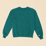popeia - KINDNESS Sweater aus Bio - Baumwolle | College Grün - ROSA ECK - Basics, Pullover,
