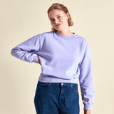 popeia - KINDNESS Sweater aus Bio - Baumwolle | Lila - ROSA ECK - , ,