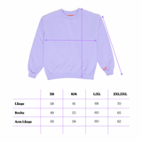 popeia - KINDNESS Sweater aus Bio - Baumwolle | Lila - ROSA ECK - , ,