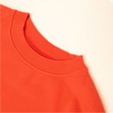 popeia - KINDNESS Sweater aus Bio - Baumwolle | Rot - ROSA ECK - Basics, Pullover,