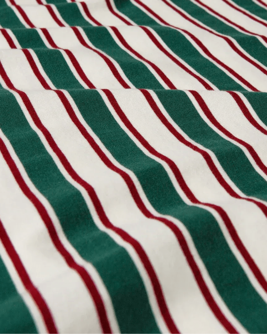 popeia - Langarmshirt aus Bio - Baumwolle • Dunkelgrün/Bordeaux - Langarmshirt - ROSA ECK