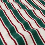 popeia - Langarmshirt aus Bio - Baumwolle • Dunkelgrün/Bordeaux - Langarmshirt - ROSA ECK