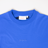 popeia - Langarmshirt aus Bio - Baumwolle | Königsblau - ROSA ECK - Basic, ,