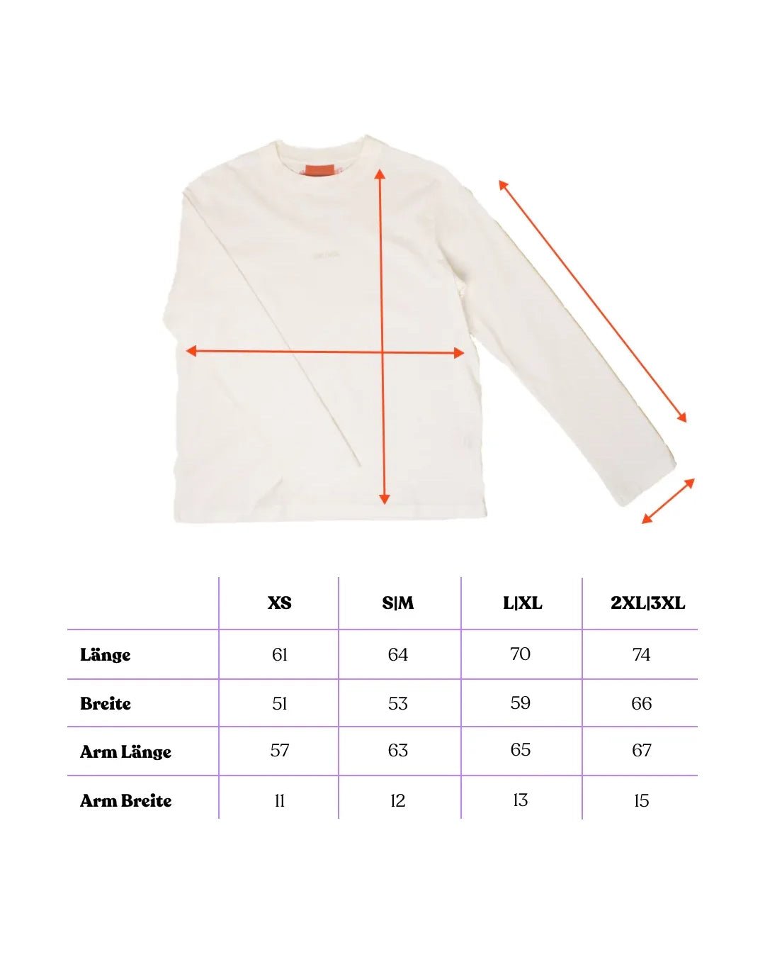 popeia - Langarmshirt aus Bio - Baumwolle | Off - White - Langarmshirt - ROSA ECK Concept Store