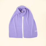 popeia - Schal aus Merinowolle | Lila - ROSA ECK - , ,