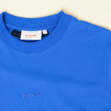 popeia - T-Shirt aus Bio - Baumwolle | Königsblau - T-Shirt - ROSA ECK Concept Store