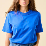 popeia - T-Shirt aus Bio - Baumwolle | Königsblau - T-Shirt - ROSA ECK Concept Store