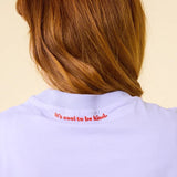 popeia - T-Shirt aus Bio - Baumwolle | Lila - T-Shirt - ROSA ECK Concept Store