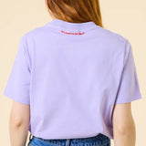 popeia - T-Shirt aus Bio - Baumwolle | Lila - T-Shirt - ROSA ECK Concept Store
