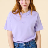popeia - T-Shirt aus Bio - Baumwolle | Lila - T-Shirt - ROSA ECK Concept Store