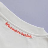 popeia - T-Shirt aus Bio - Baumwolle | Off - White - T-Shirt - ROSA ECK Concept Store