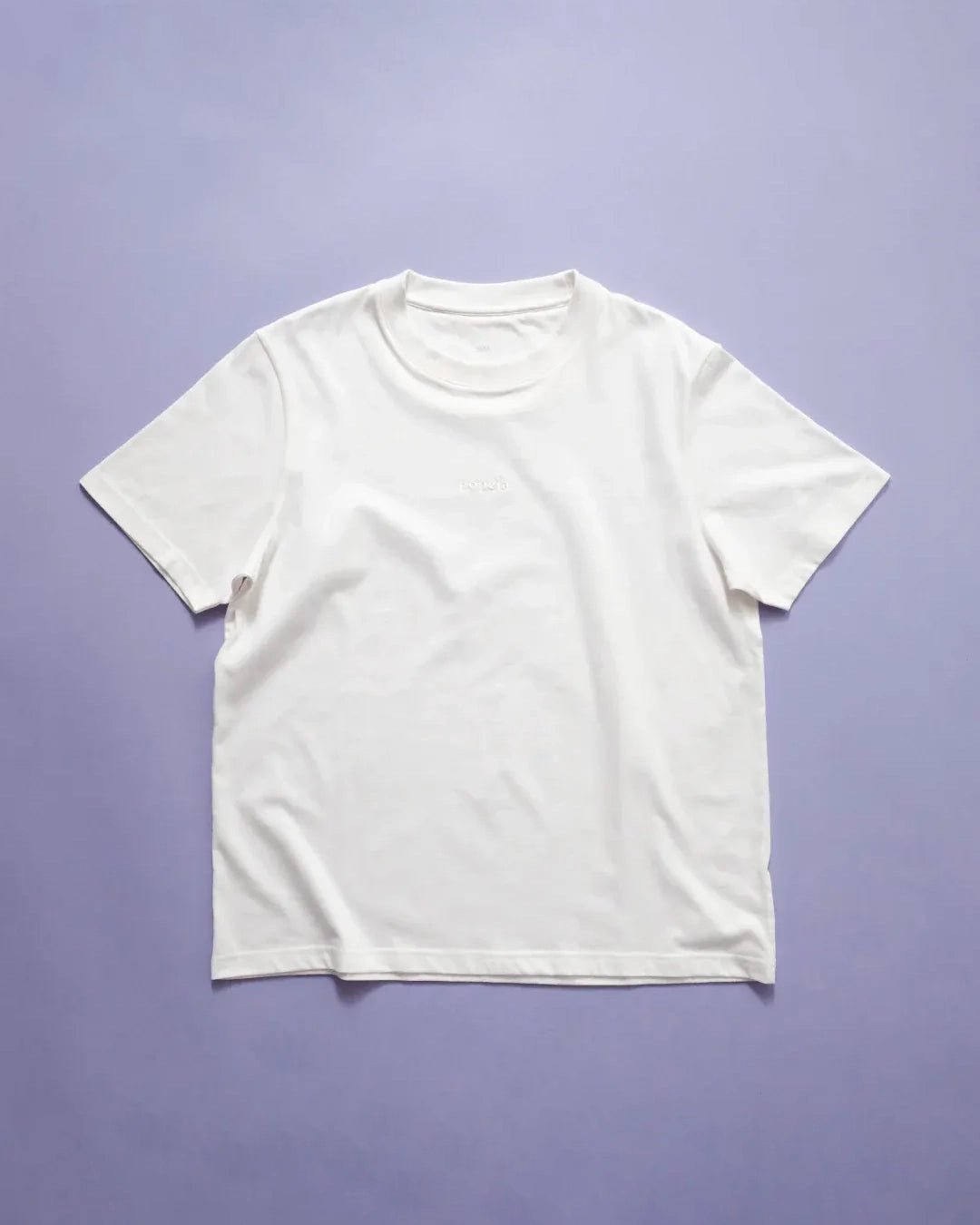 popeia - T-Shirt aus Bio - Baumwolle | Off - White - T-Shirt - ROSA ECK Concept Store