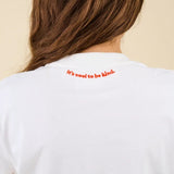 popeia - T-Shirt aus Bio - Baumwolle | Off - White - T-Shirt - ROSA ECK Concept Store