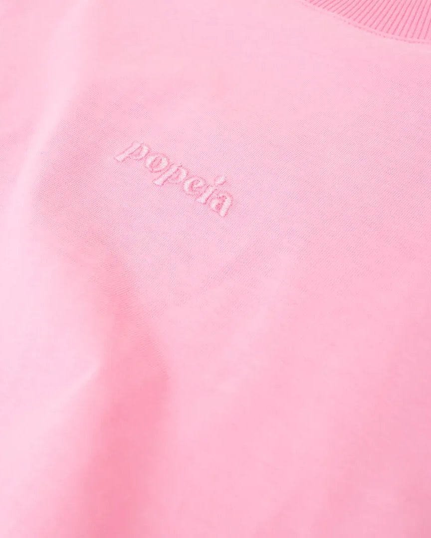 popeia - T-Shirt aus Bio - Baumwolle | Pink - T-Shirt - ROSA ECK Concept Store