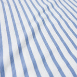 popeia - T-Shirt Gestreift aus Bio - Baumwolle | Eisblau/Off - White - T-Shirt - ROSA ECK Concept Store