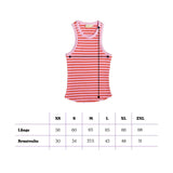 popeia - THE 24/7 Top aus Bio - Baumwolle • Gestreift in Pink/Rot - Top - ROSA ECK Concept Store