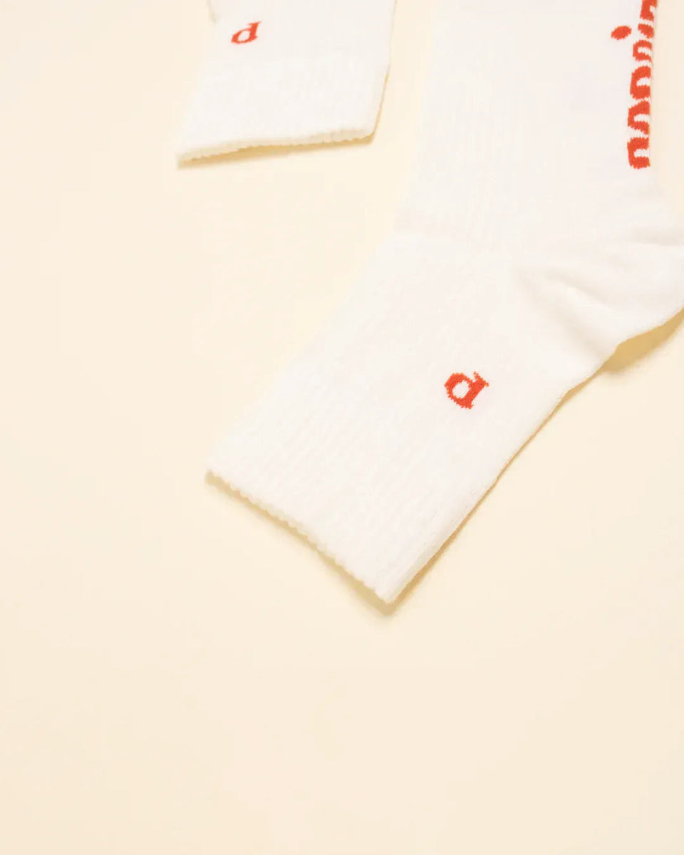 popeia - THE CASUAL Ankle Socken aus Bio - Baumwolle • Off - White - Socken - ROSA ECK Concept Store