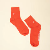 popeia - THE CASUAL Ankle Socken aus Bio - Baumwolle • Rot - Socken - ROSA ECK Concept Store