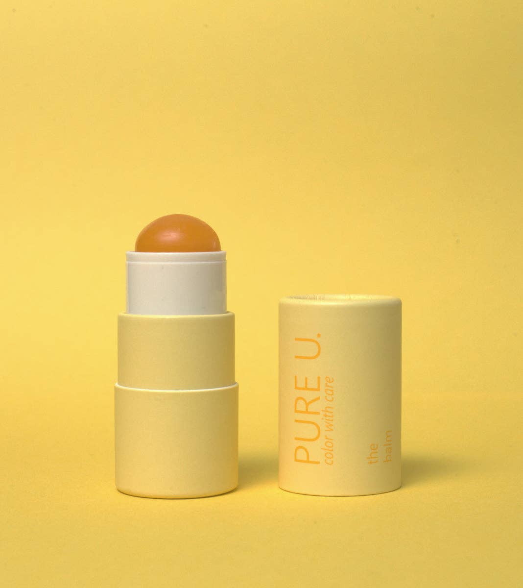 PURE U. - THE BALM Natürliches Lippenbalsam - ROSA ECK - , ,