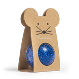 Ratatam - GLITTER MOUSE BOUNCING BALL Flummi | Blau - ROSA ECK - Kinder, ,