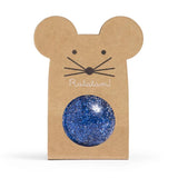 Ratatam - GLITTER MOUSE BOUNCING BALL Flummi | Blau - ROSA ECK - Kinder, ,