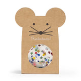 Ratatam - GLITTER MOUSE BOUNCING BALL Flummi | Sterne - ROSA ECK - Kinder, Starry,