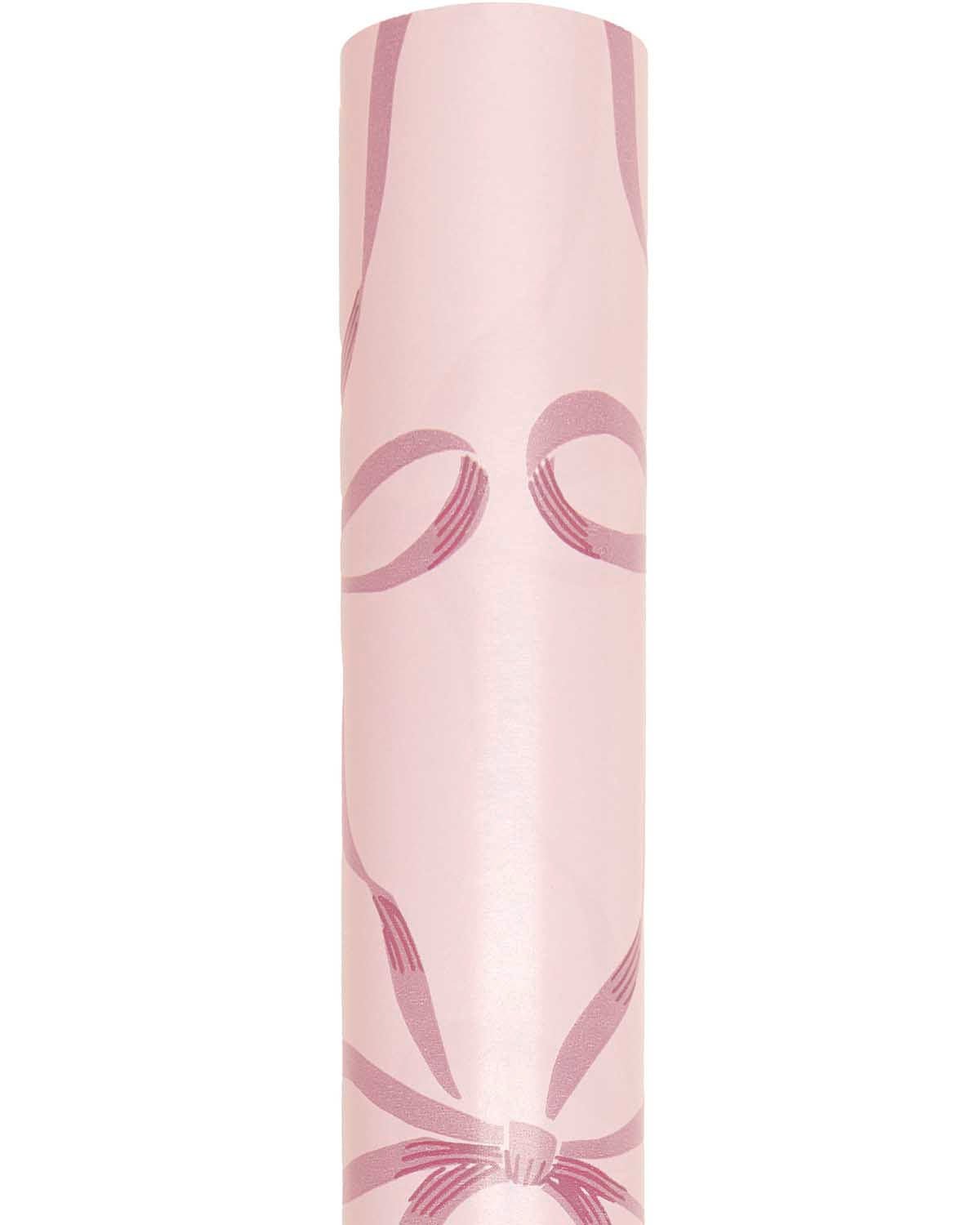 Rico Design - Geschenkpapier | Schleifen Rosa - Geschenkpapier - ROSA ECK - , ,