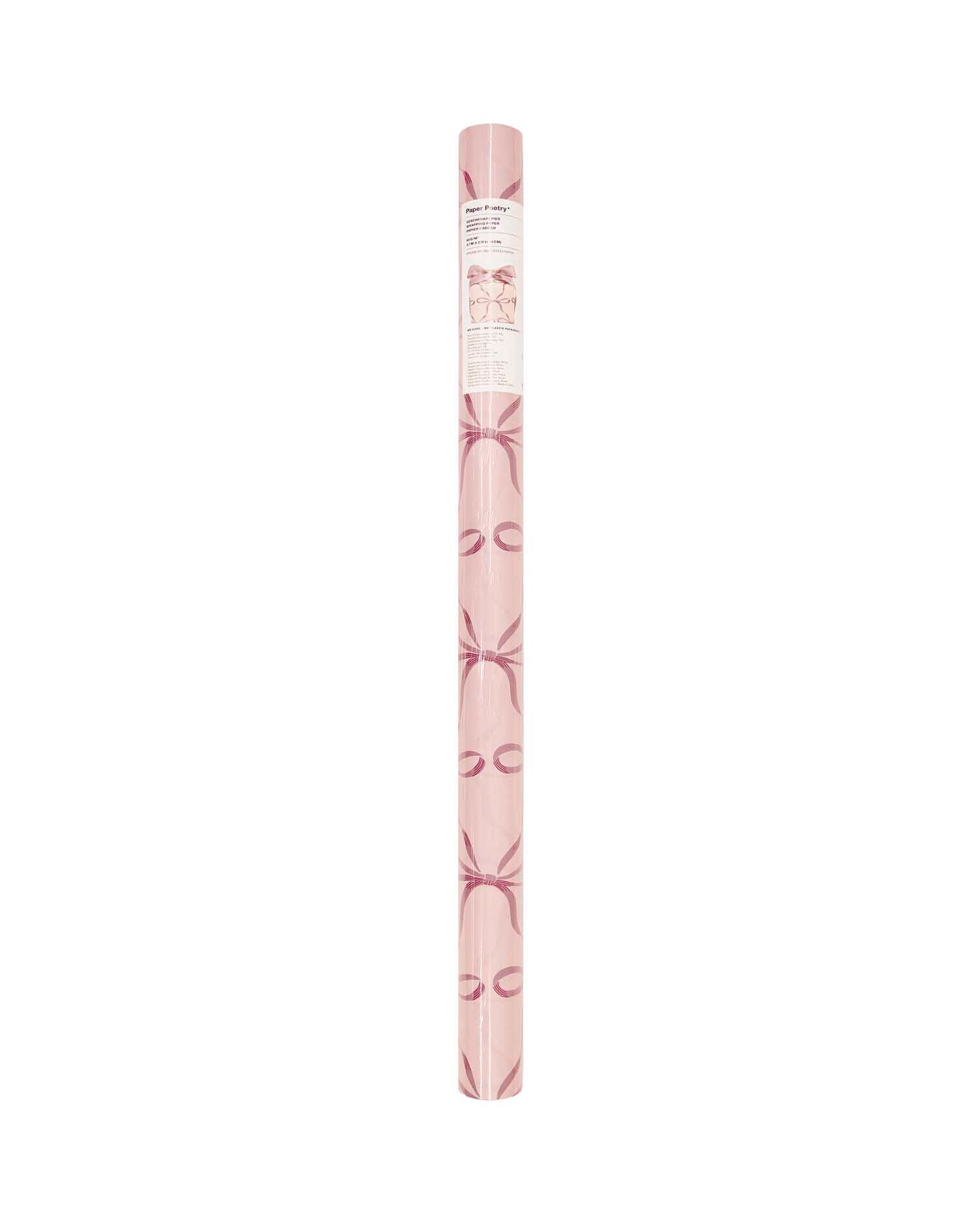 Rico Design - Geschenkpapier | Schleifen Rosa - Geschenkpapier - ROSA ECK - , ,