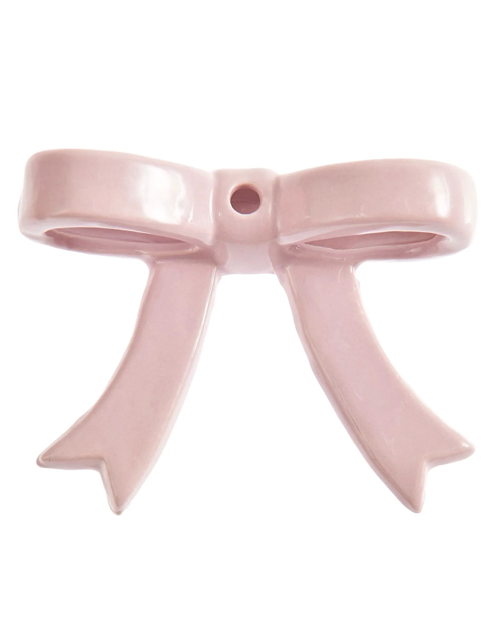 Rico Design - Keramik Kerzenhalter Schleife (⌀ 7 mm) | Rosa - ROSA ECK Concept Store