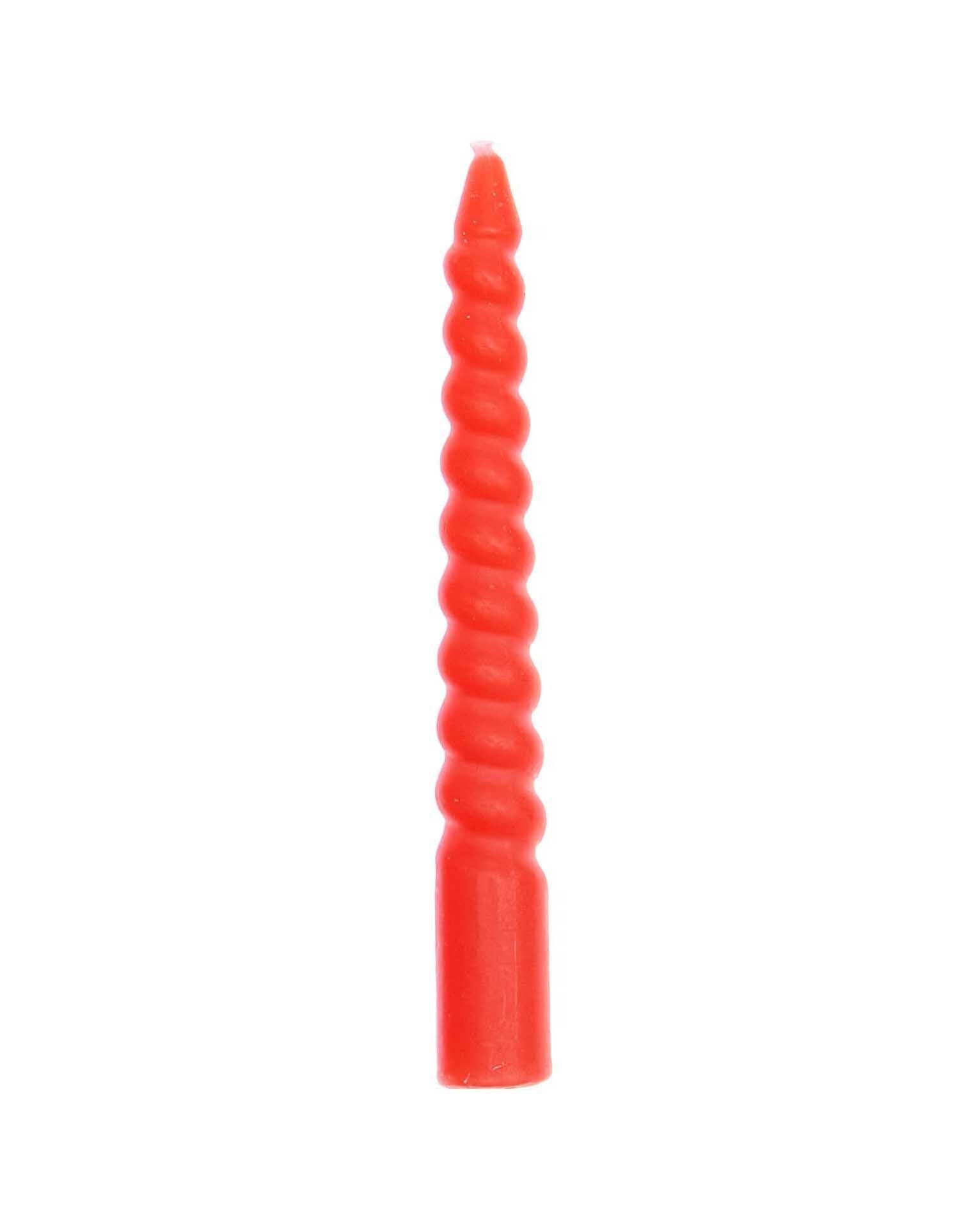 Rico Design - Mini - Spiralkerzen Rot (10er - Set) - Kerze - ROSA ECK - , ,