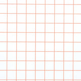 Rico Design - Paper Poetry Geschenkpapier Raster | Grid Neon Rot - Geschenkpapier - ROSA ECK - Weiß, ,