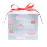 Rico Design - Paper Poetry Geschenkpapier | Wolken - Geschenkpapier - ROSA ECK - Blau, ,