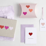 Rico Design - Sticker Herzen, rot, holographisch (120 Stück) - Sticker - ROSA ECK - , ,