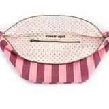 Rose in April - BANANA Bauchtasche | Stripes Burgundy / Flamingo - Tasche - ROSA ECK -