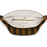 Rose in April - BANANA Bauchtasche • Stripes Cumin/Black - Bauchtasche - ROSA ECK