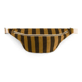 Rose in April - BANANA Bauchtasche • Stripes Cumin/Black - Bauchtasche - ROSA ECK