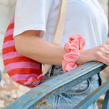 Rose in April - BANANA Bauchtasche • Stripes Orchid/Tomato - Bauchtasche - ROSA ECK Concept Store