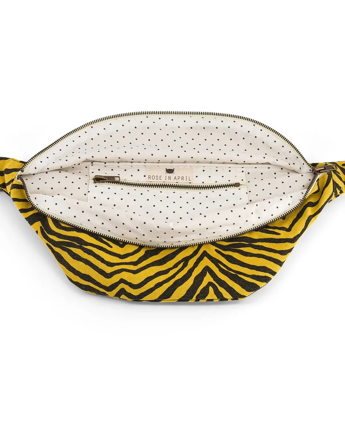 Rose in April - BANANA Bauchtasche • Zebra Bambou/Black - Bauchtasche - ROSA ECK