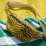 Rose in April - BANANA Bauchtasche • Zebra Bambou/Black - Bauchtasche - ROSA ECK