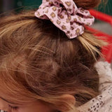 Rose in April - CHOUCHOU Haargummi • Mini - Leopard Lila - ROSA ECK Concept Store